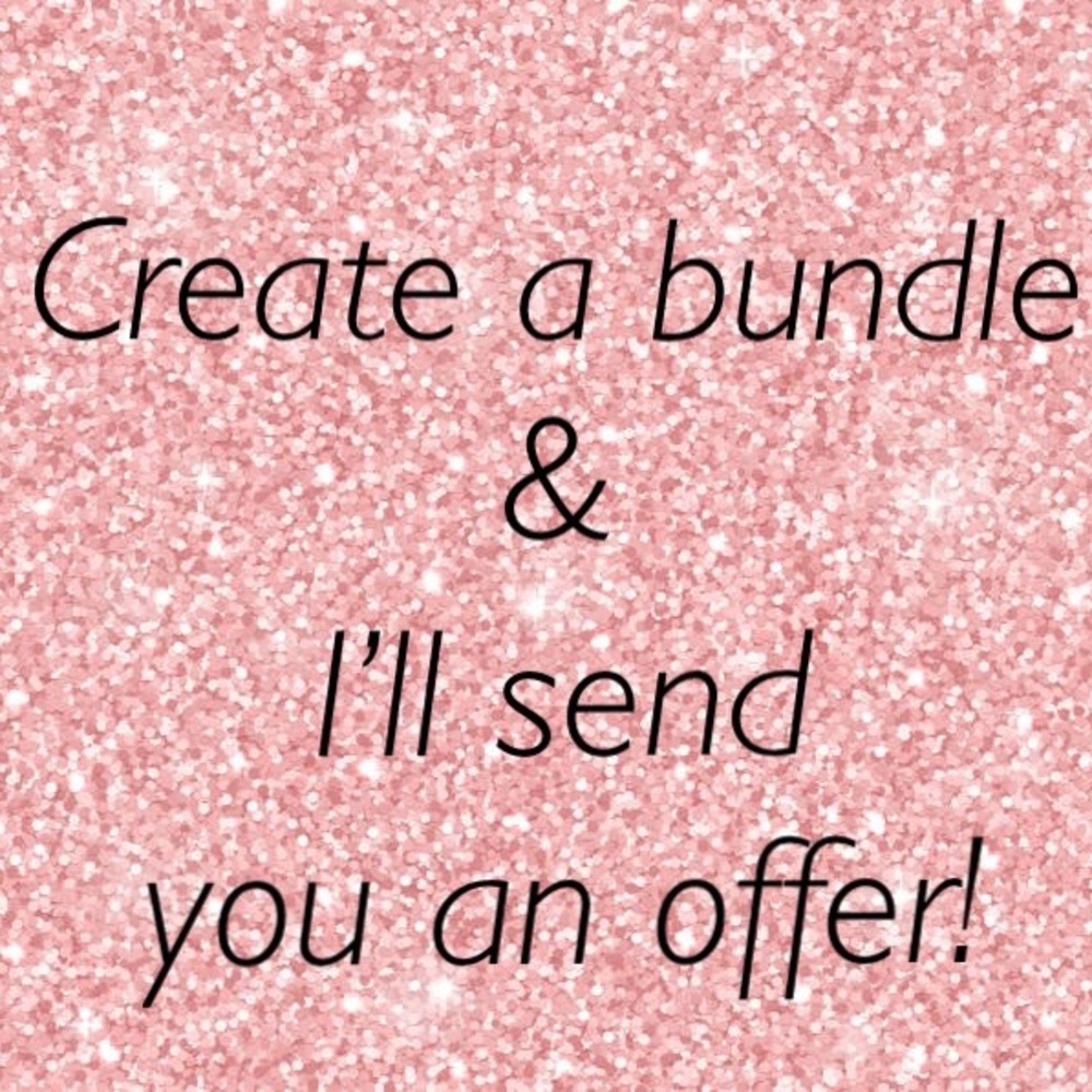 Bundle and save MORE!😊